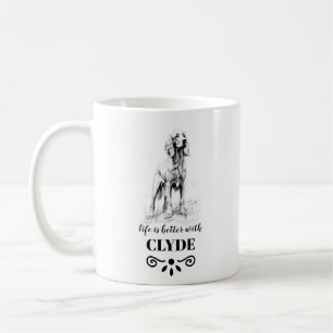 Irish Setter Life ist mit dem benutzerdefinierten  Kaffeetasse