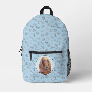 Irish Setter Malerei - Süße originelle Hundekunst Bedruckter Rucksack