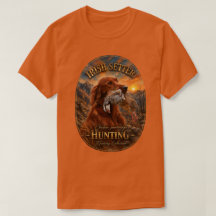 Irish Setter mit Chukar Rebhuhn ,Art