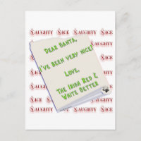 Irish Setter Naughty Nice