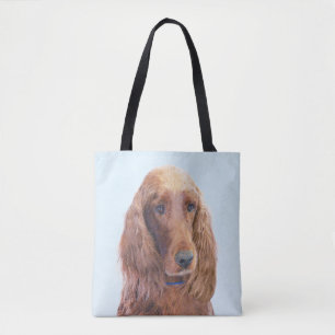 Irish Setter Painting - Niedliche Original Dog Art