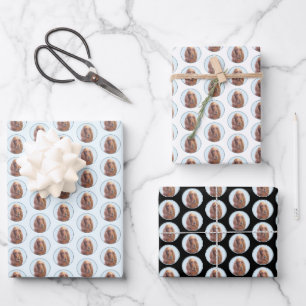 Irish Setter Painting - Niedliche Original Dog Art Geschenkpapier Set