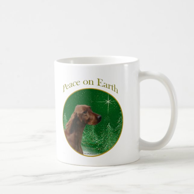 Irish Setter Peace Kaffeetasse (Rechts)