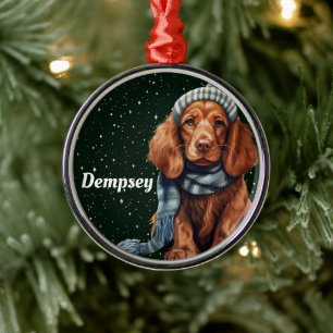 Irish Setter Personalisierter Weihnachtsschmuck