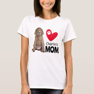 Irish Setter Personalisiertes T-Shirt für Mütter