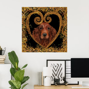 IRISH SETTER POSTER