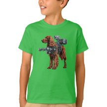 Irish Setter Robot Kid's T - Shirt