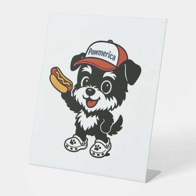 Irish Setter  Sockelschild (Vorderseite)