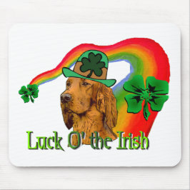 Irish Setter St Patricks Mousepad