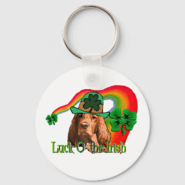 Irish Setter St. Patricks Schlüsselanhänger