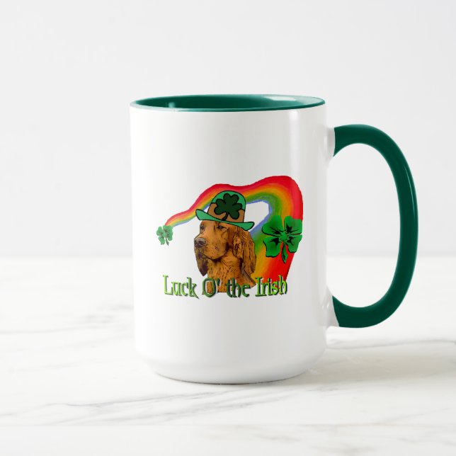 Irish Setter St Patricks Tasse (Rechts)