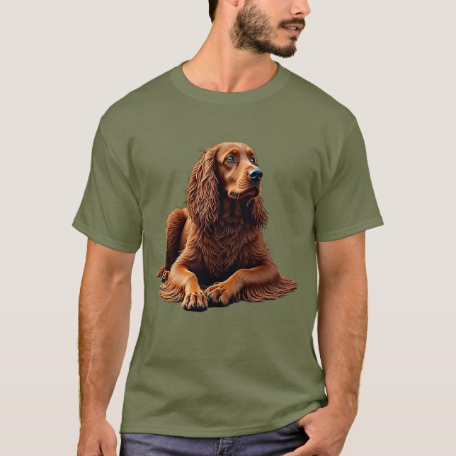 irish Setter T-Shirt (Vorderseite)