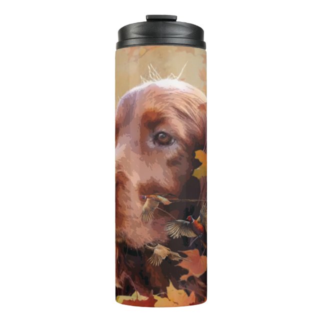 Irish Setter Thermosbecher (Vorderseite)