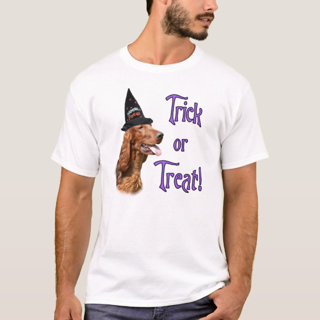 Irish Setter Trick T-Shirt (Vorderseite)