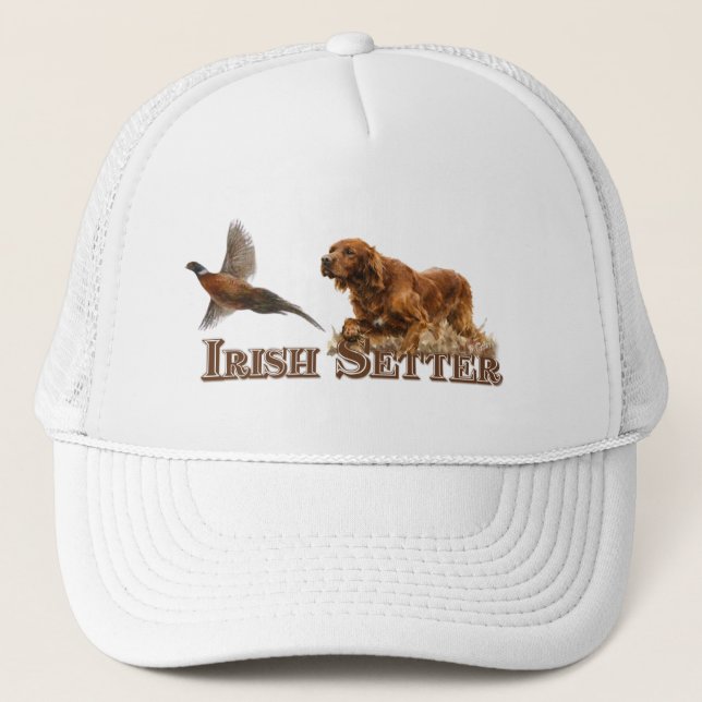 Irish Setter  Truckerkappe (Vorderseite)