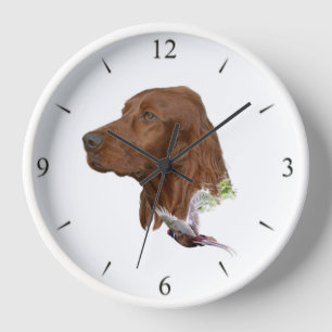 Irish Setter Uhr