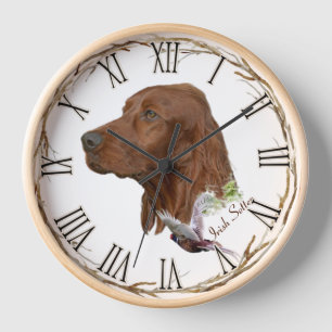 Irish Setter Uhr