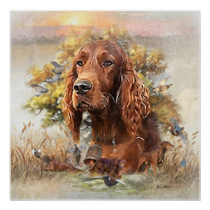 Irish Setter - Ultimate Upland Bird Dog Poster