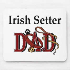 Irish Setter Vater Geschenke Mousepad