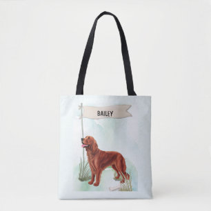 Irish Setter Wasserfarben Personalisiert Do