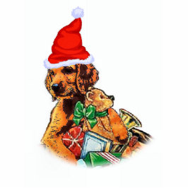 Irish Setter Weihnachtsgeschenke Ornament Fotoskulptur Ornament