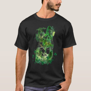 Irish Shamrock St. Patrick's Day Deutscher Schäfer T-Shirt