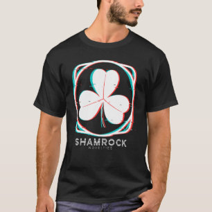Irish Shamrocks Maske für Halloween St Patrick S T-Shirt