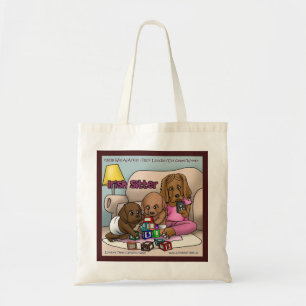 Irish Sitter - Funny Irish Setter Budget Tote Tag Tragetasche