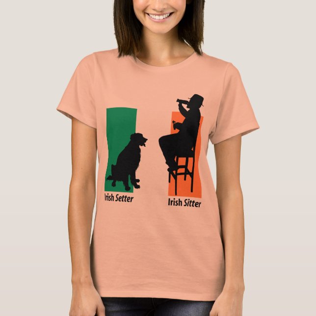 Irish Sitter T - Shirt (Vorderseite)