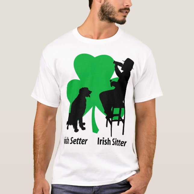 Irish Sitter T - Shirt (Vorderseite)