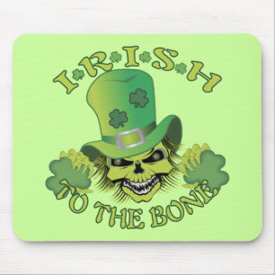 Irish Skull Mousepad