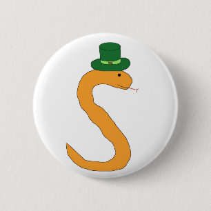 Irish Snake Button