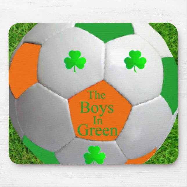 Irish Soccer Mousepad (Vorne)