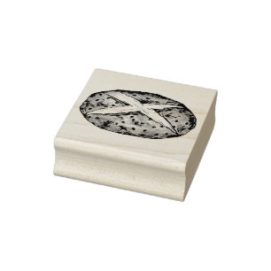 Irish Soda Broad Ireland St. Patrick's Day Loaf Gummistempel