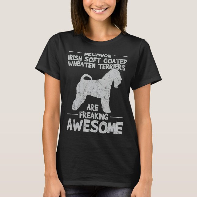 Irish Soft Coated Wheaten Terrier T-Shirt (Vorderseite)