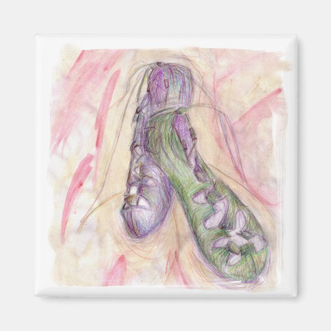 Irish Soft Shoes Magnet (Vorne)