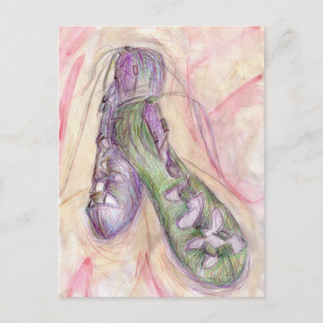 Irish Soft Shoes Postkarte (Vorderseite)