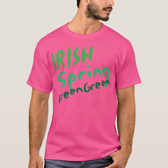 Irish Spring Green T-Shirt (Vorderseite)