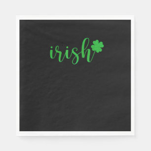 Irish St Patrick Day Men Women Saint Patricks Sham Serviette