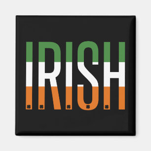 Irish St Patrick's Day Ireland Flag Kleeblatt Luck Magnet