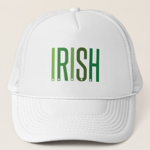 Irish St. Patrick's Day Kleeblatt Lucky Truckerkappe
