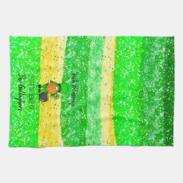 Irish St Patrick's Day Leprechaun Gnome Saison Geschirrtuch