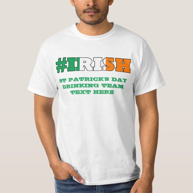 Irish St Patricks Day T-Shirt (Vorderseite)