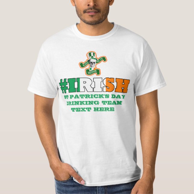 Irish St Patricks Day T-Shirt (Vorderseite)