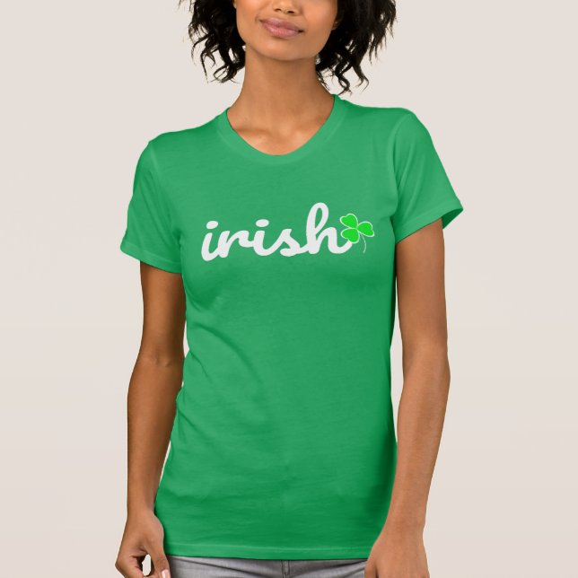 Irish St. Patrick's Day T-Shirt (Vorderseite)