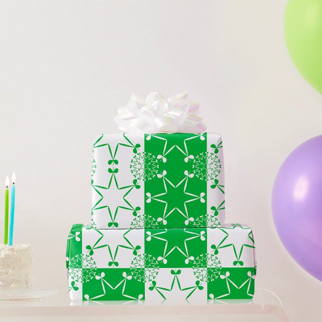 Irish Stars Geschenkpapier (Von Creator hochgeladen)