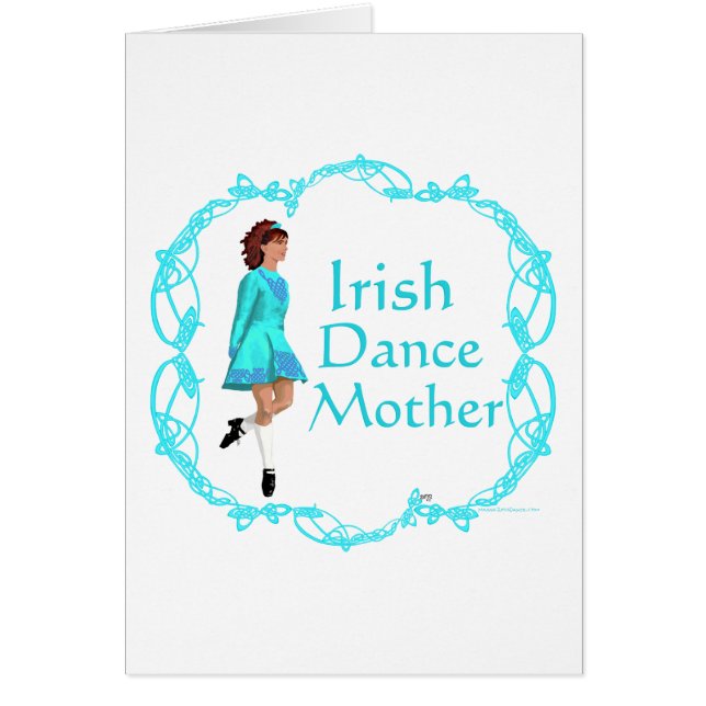 Irish Step Dance Mother - Türkis (Vorne)