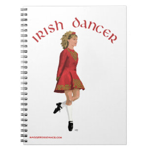 Irish Step Dancer Journal - Soft Shoe Notizblock