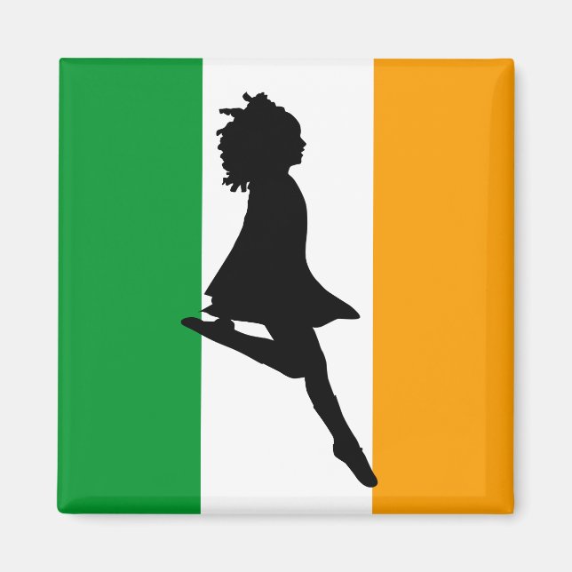 Irish Step Dancer Magnet (Vorne)