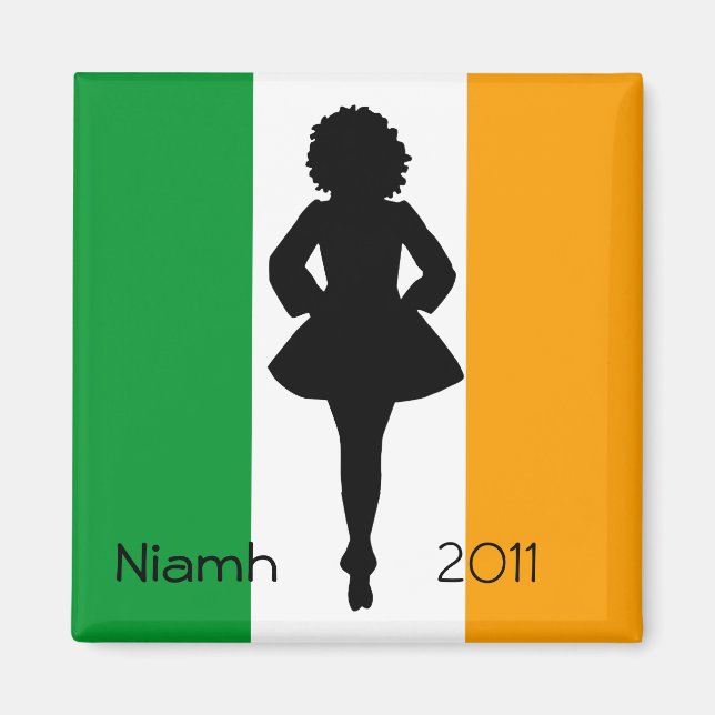 Irish Step Dancer Magnet (Vorne)
